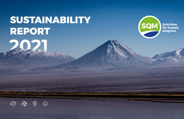 Reporte de Sostenibilidad 2021 de SQM